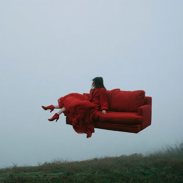 Maia Flore style, Midjourney V8.2, render 4 of 4