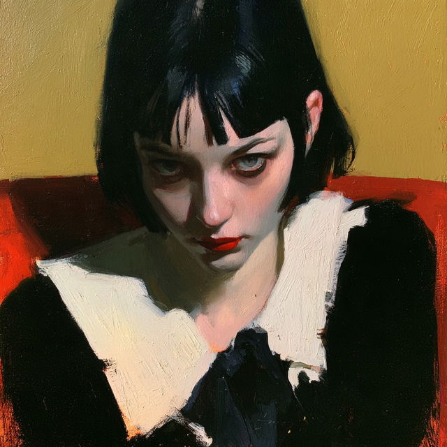 Malcolm Liepke style, Midjourney V8.2, render 4 of 4