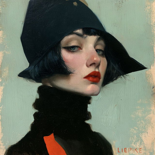 Malcolm Liepke style, Midjourney V8.2, render 3 of 4