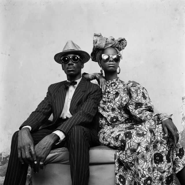 Malick Sidibe style, Midjourney V8.2, render 3 of 4