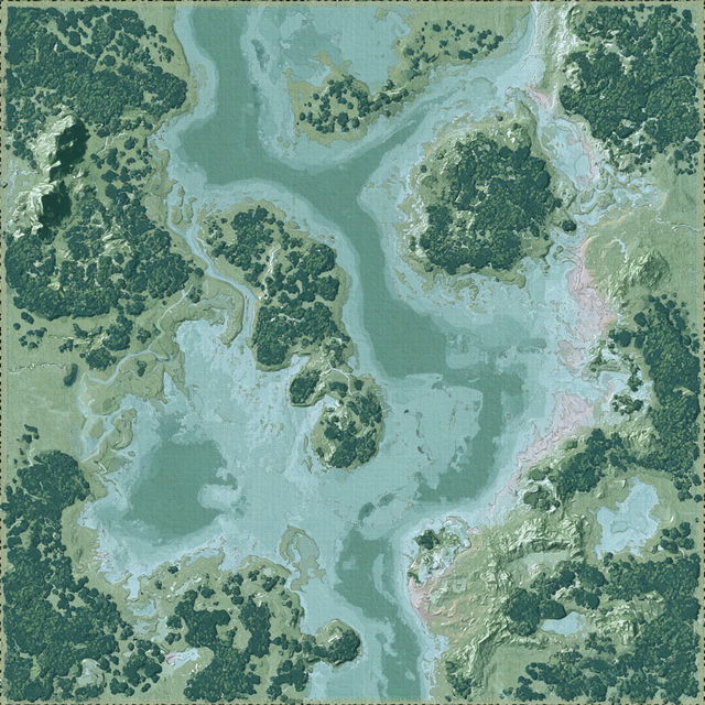 Map style, Midjourney V8.2, render 2 of 4