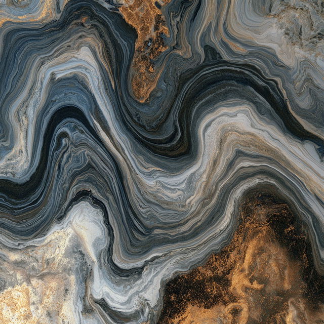 Marbled texture style, Midjourney V8.2, render 3 of 4
