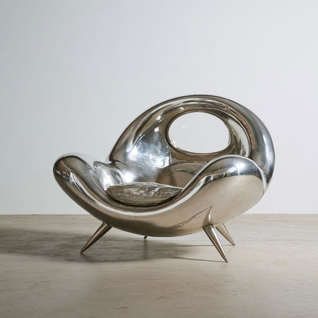 Marc Newson style, Midjourney V8.2, render 4 of 4
