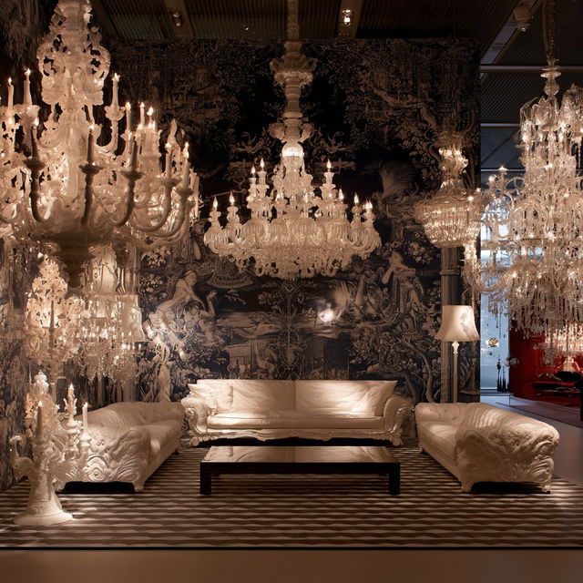 Marcel Wanders style, Midjourney V8.2, render 2 of 4