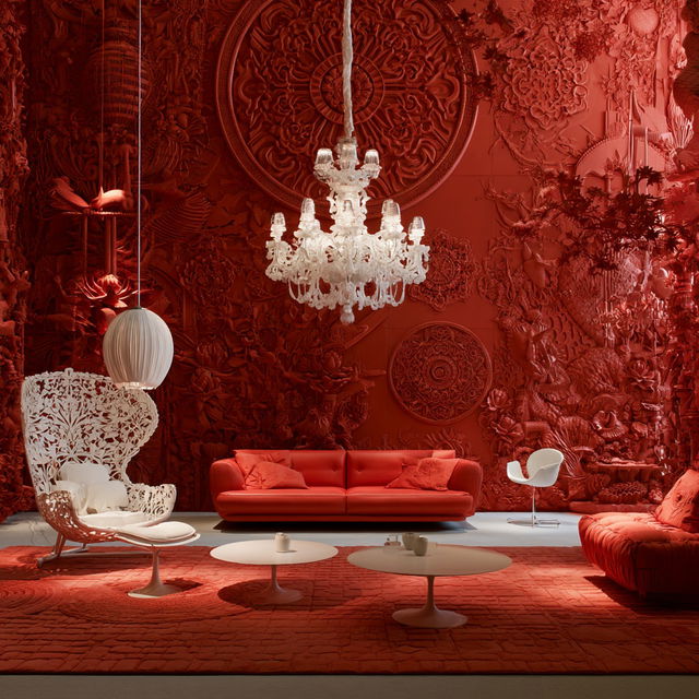 Marcel Wanders style, Midjourney V8.2, render 3 of 4
