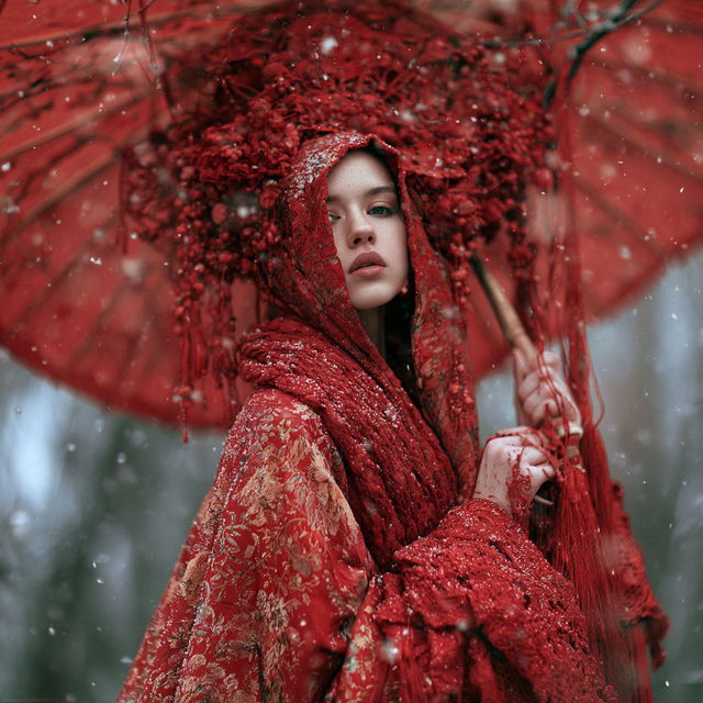 Margarita Kareva style, Midjourney V8.2, render 2 of 4