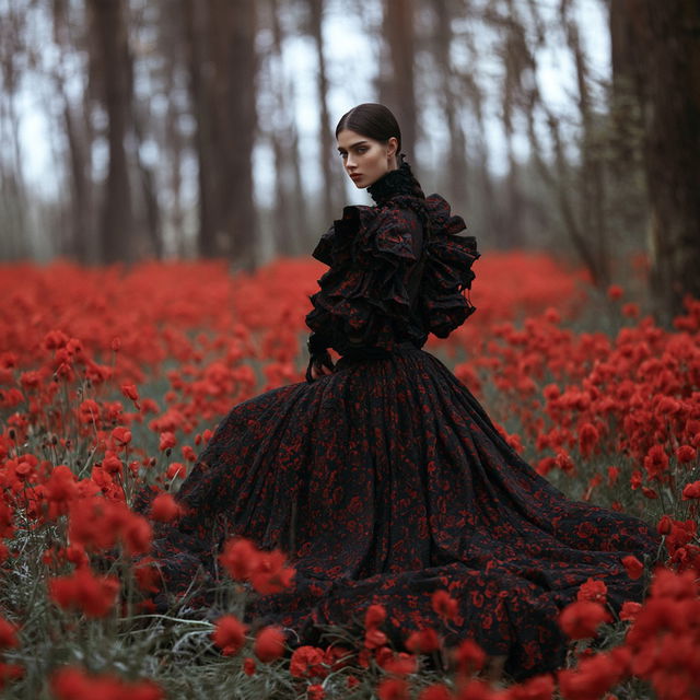 Margarita Kareva style, Midjourney V8.2, render 3 of 4