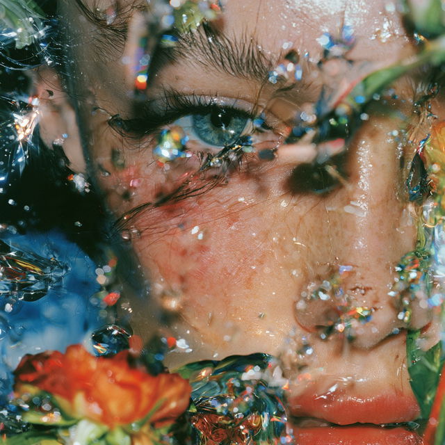 Marilyn Minter style, Midjourney V8.2, render 2 of 4