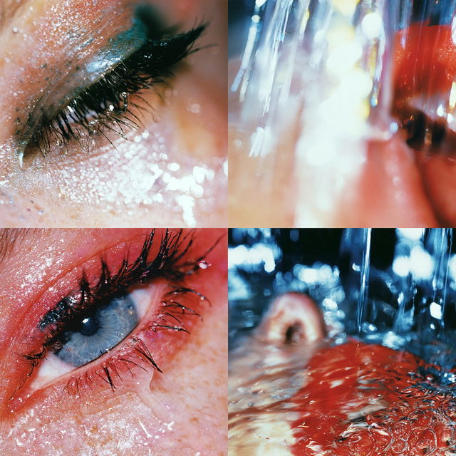 Marilyn Minter style, Midjourney V8.2, render 1 of 4