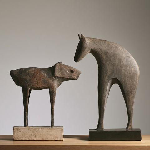 Marino Marini style (Sculptors), Midjourney V8.2