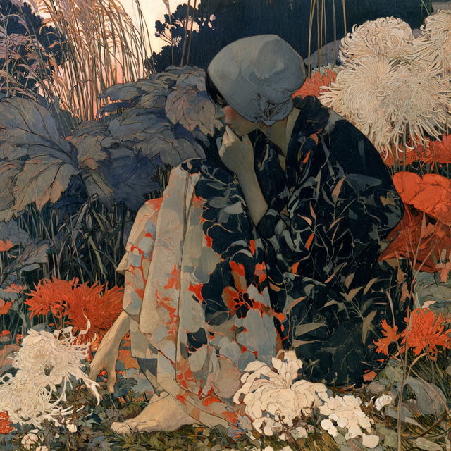 Marjorie Miller style, Midjourney V8.2, render 4 of 4