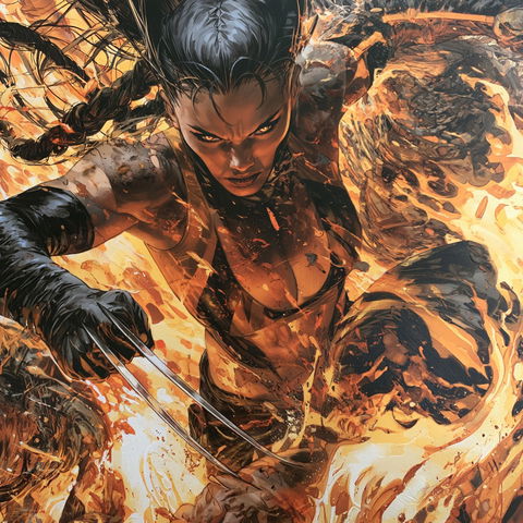 Mark Brooks style (Illustrators), Midjourney V8.2