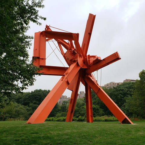 Mark di Suvero style (Sculptors), Midjourney V8.2