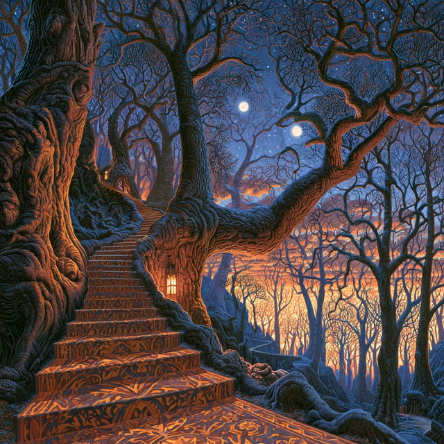 Mark Henson style, Midjourney V8.2, render 3 of 4