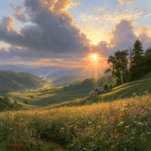 Mark Keathley style (Painters), Midjourney V8.2