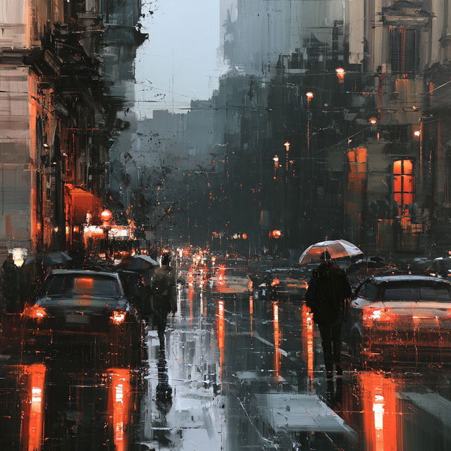 Mark Lague style, Midjourney V8.2, render 1 of 4
