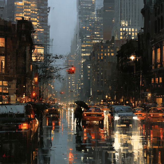 Mark Lague style, Midjourney V8.2, render 4 of 4