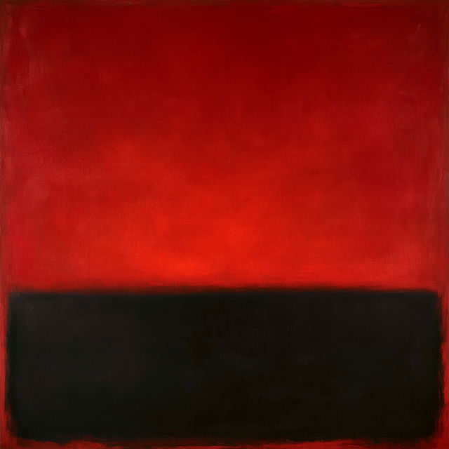 Mark Rothko style, Midjourney V8.2, render 1 of 4