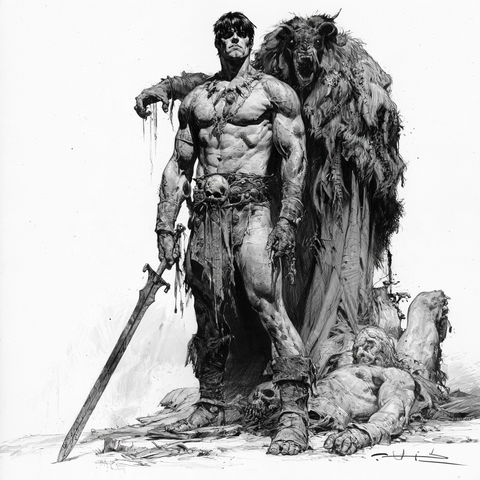 Mark Schultz style (Illustrators), Midjourney V8.2
