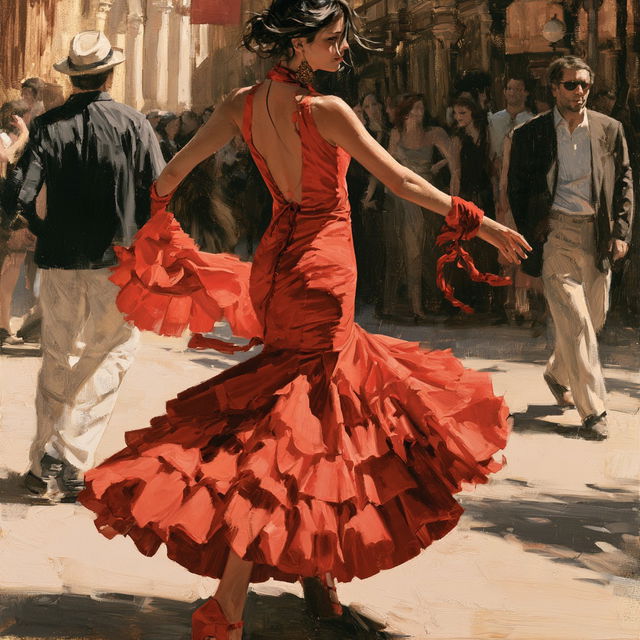 Mark Spain style, Midjourney V8.2, render 3 of 4
