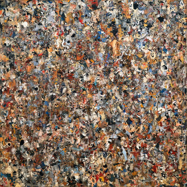 Mark Tobey style, Midjourney V8.2, render 4 of 4