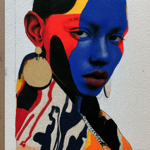Marker drawing style, Midjourney V8.2, render 2 of 4