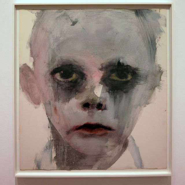 Marlene Dumas style, Midjourney V8.2, render 1 of 4