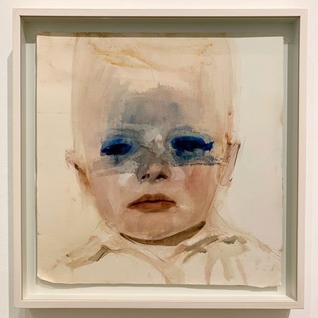 Marlene Dumas style, Midjourney V8.2, render 3 of 4