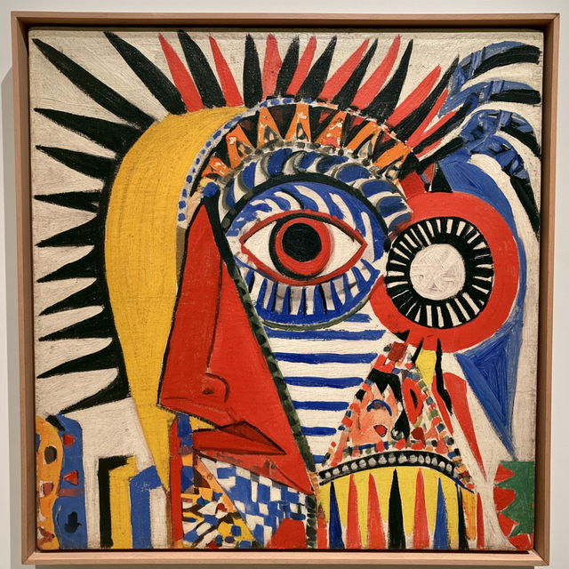 Marsden Hartley style, Midjourney V8.2, render 4 of 4