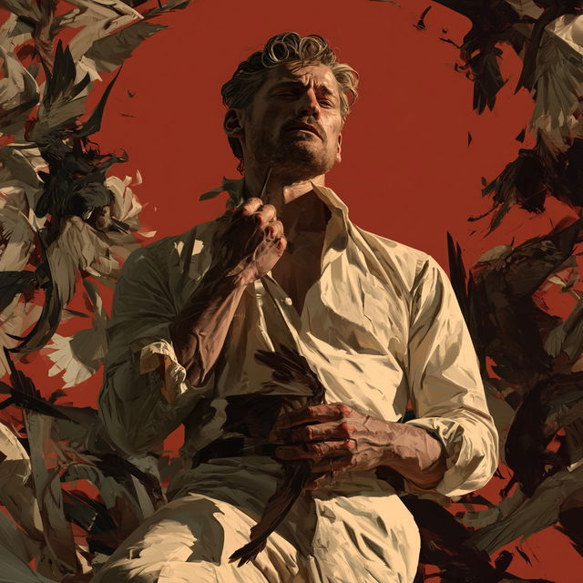 Martin Ansin style, Midjourney V8.2, render 4 of 4
