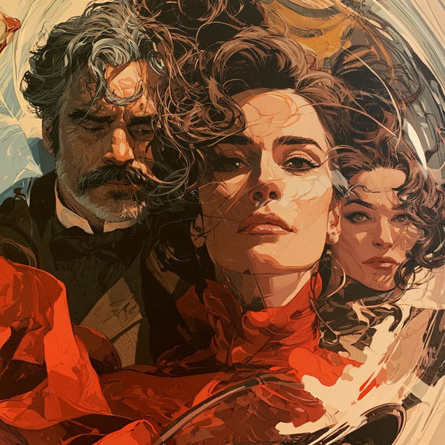Martin Ansin style, Midjourney V8.2, render 2 of 4