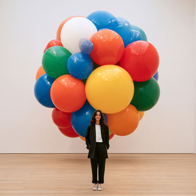 Martin Creed style, Midjourney V8.2, render 1 of 4