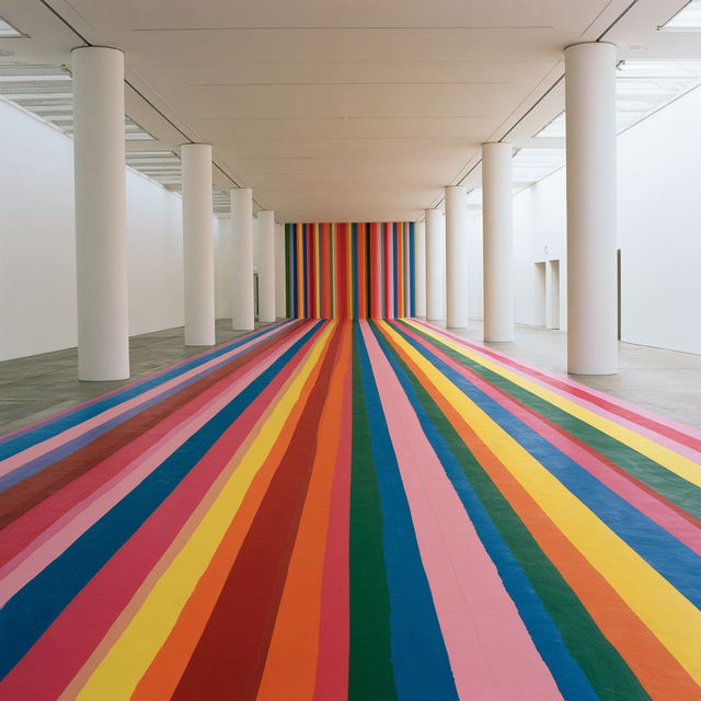 Martin Creed style, Midjourney V8.2, render 3 of 4