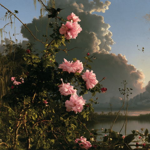 Martin Johnson Heade style (Painters), Midjourney V8.2