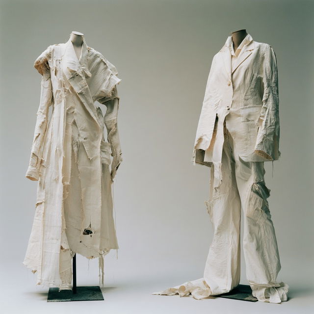 Martin Margiela style, Midjourney V8.2, render 1 of 4
