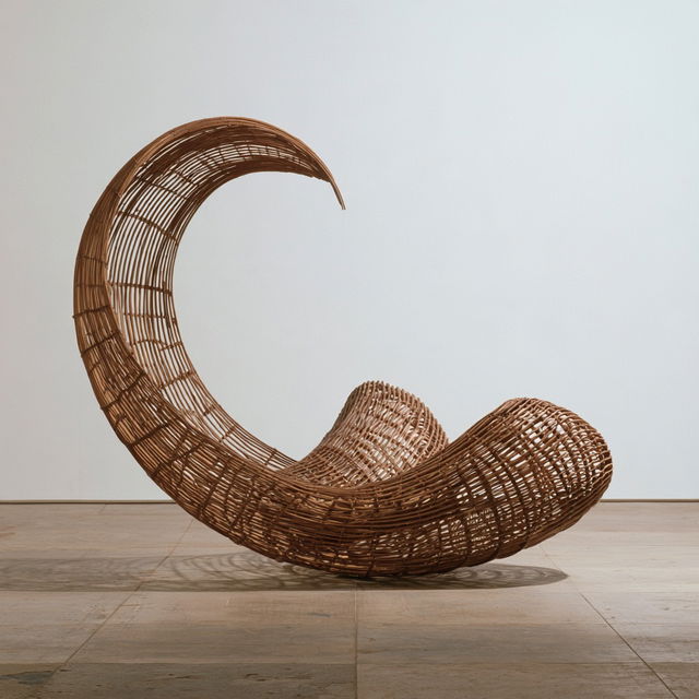 Martin Puryear style, Midjourney V8.2, render 2 of 4