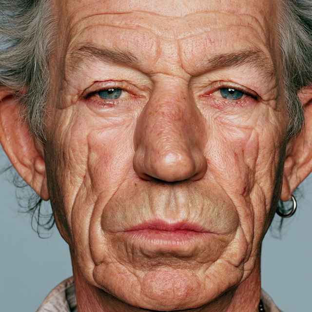 Martin Schoeller style, Midjourney V8.2, render 4 of 4