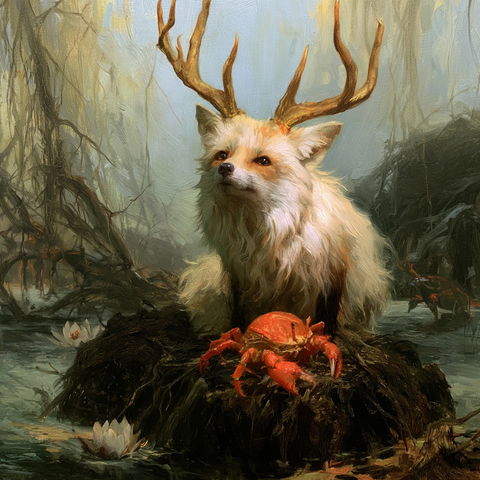 Martin Wittfooth style (Painters), Midjourney V8.2