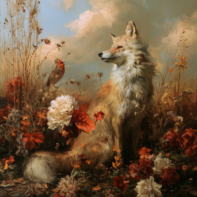 Martin Wittfooth style, Midjourney V8.2, render 3 of 4