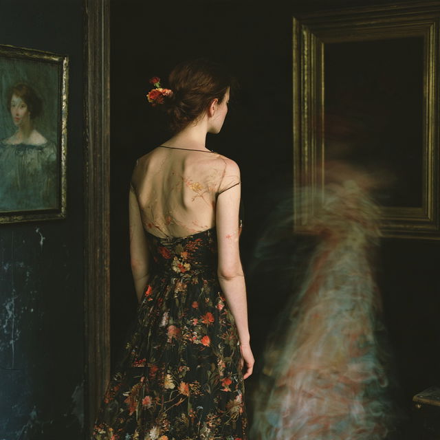 Martina Hoogland Ivanow style, Midjourney V8.2, render 3 of 4