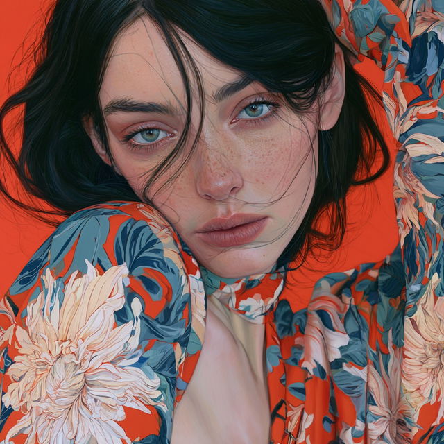 Martine Johanna style, Midjourney V8.2, render 1 of 4