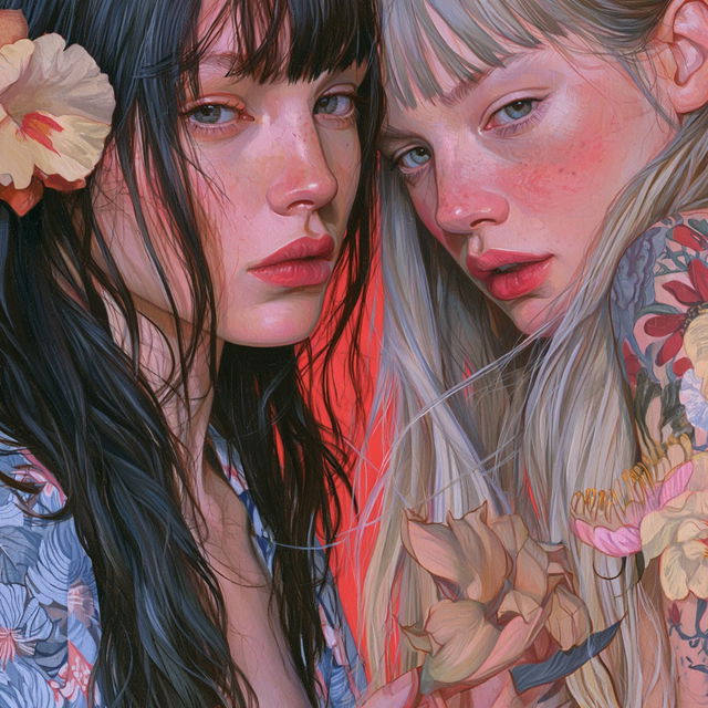 Martine Johanna style, Midjourney V8.2, render 3 of 4