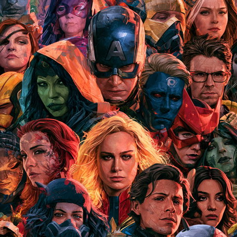 Marvel style (Titles), Midjourney V8.2