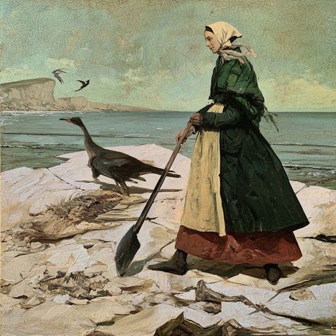 Mary Anning style (Titles), Midjourney V8.2