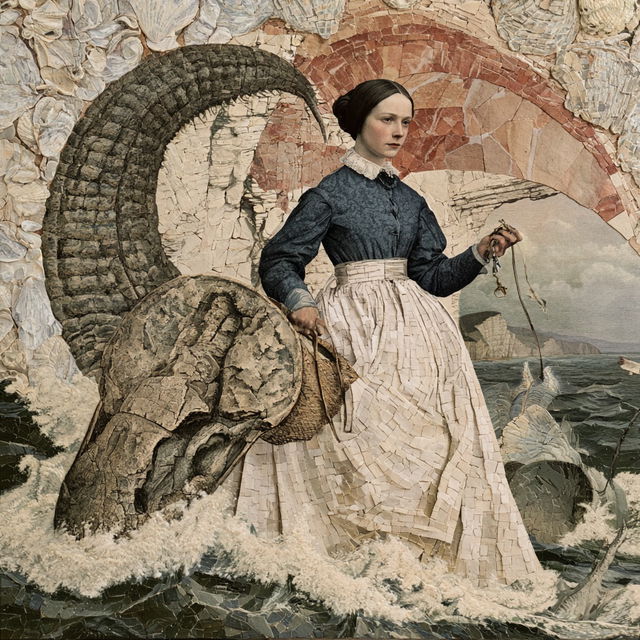Mary Anning style, Midjourney V8.2, render 4 of 4