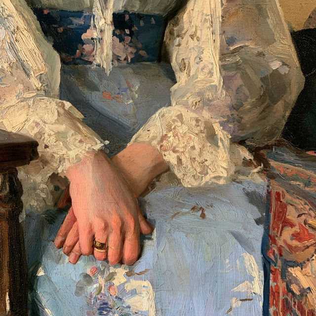 Mary Bradish Titcomb style, Midjourney V8.2, render 3 of 4