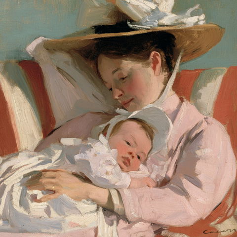 Mary Cassatt style (Painters), Midjourney V8.2