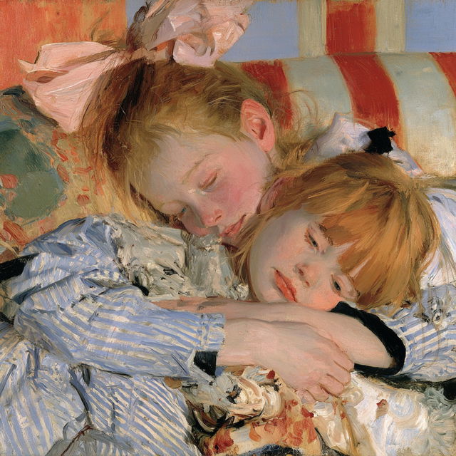 Mary Cassatt style, Midjourney V8.2, render 2 of 4
