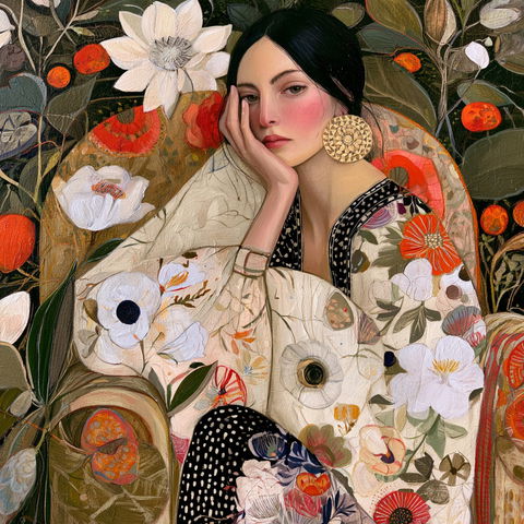 Mary Charles style (Painters), Midjourney V8.2