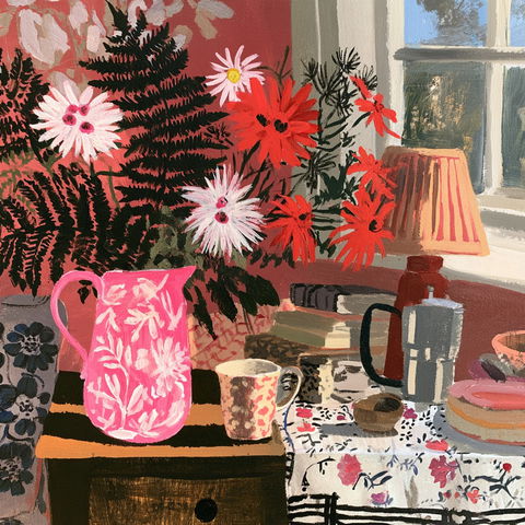 Mary Fedden style (Painters), Midjourney V8.2